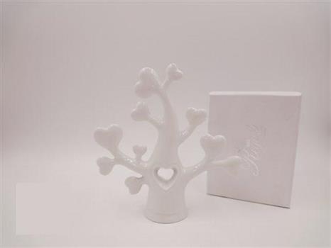 ALBERO DELLA VITA IN CERAMICA 2ø MISURA COLORE BIANCO
