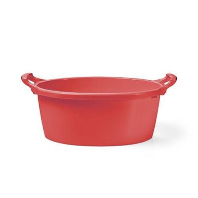 BAGNO OVALE 50CM COLORE ROSSO CORALLO
