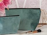 POCHETTE IN VELLUTO MARI 28X10X17CM 4COLORI ASS.