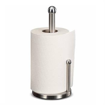 PORTAROTOLO ACCIAIO D. 15 X H 33,5 CM