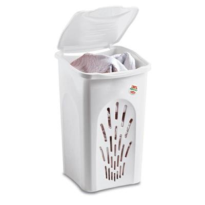 PORTABIANCHERIA PRIMAVERA FORATO 50 LT BIANCO