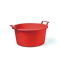 BAGNO TONDO D.35CM COLORE ROSSO CORALLO