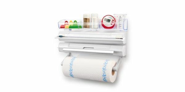 PORTAROTOLO CUCINA DA PARETE 4IN1 ONWALL