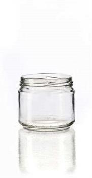 BARATTOLO VETRO 330 ML STD BOCCA DIAMETRO 82 MM
