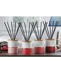 PROFUMAZIONE CON BASTONCINI 350 ML D. 8 X H11 CM 4 ASS
