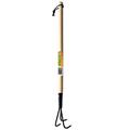 RASCHIATERRA TRE DENTI MANICO LEGNO 70 CM
