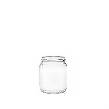 BARATTOLO VETRO 773 ML TIPO MIELE BOCCA DIAMETRO 82 MM