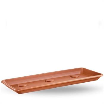 SOTTOFIORIERA RETTANGOLARE ANTHEA 60 CM TERRACOTTA