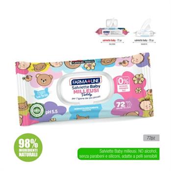 SALVIETTE BABY MILLEUSI 72 PZ