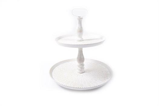 ALZATA IN LEGNO 2PIANI 40XH45CM