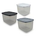 SCATOLA TARTARUGO 40X30X25 COLORI BIANCO/GRIGIO/ANTRACITE