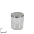 BARATTOLO PLASTICA CON TAPPO 8,5 X 10 CM