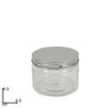 BARATTOLO PLASTICA CON TAPPO 8,5 X 6,5 CM