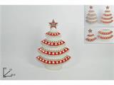 BARATTOLO IN CERAMICA ALBERO DI NATALE 35CM 2COLORI ASS.