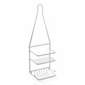 APPENDINO DA BAGNO IN METALLO 15,5X10,5X46CM COLORE BIANCO