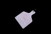 TAGLIERE IN MARMO BIANCO 28X20XH1,5CM
