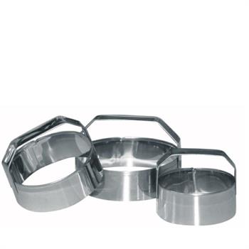 TAGLIAPASTA LISCI ACCIAIO INOSSIDABILE 6/7/8 CM