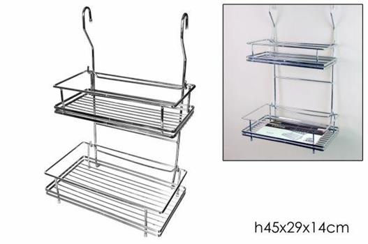 APPENDINO 2RIPIANI RETTANGOLARE 29X14XH45CM
