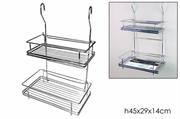 APPENDINO 2RIPIANI RETTANGOLARE 29X14XH45CM