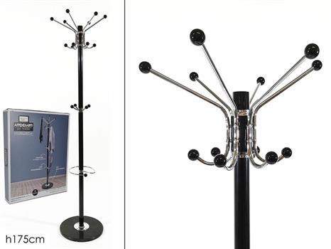 APPENDIABITI DA TERRA 175 CM COLORE NERO