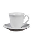 TAZZA CAFFE' PORCELLANA SET 6 PZ