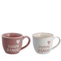 TAZZINA PORCELLANA D. 6,5 X H5,5 CM 2 COLORI ASS