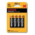 BATTERIA KODAK STILO XTRALIFE ALKALINE 1,5V 4PZ