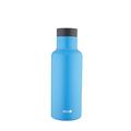 THERMOS ISOLANTE BLU OPACO CON TAPPO AUTOMATICO 450 ML