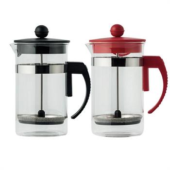 TISANIERA IN VETRO 600ML COLORI ASS.