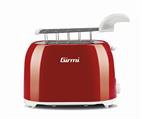 TOSTAPANE ELETTRICO 7LIVELLI COTTURA PINZE INOX 750W ROSSO