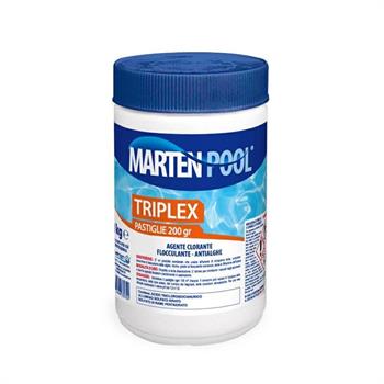 TRIPLEX PASTIGLIE 200 GR 1 KG ACIDO TRICLOROISOCIANURICO
