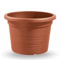 VASO CILINDRO 70 CM COLORE TERRACOTTA