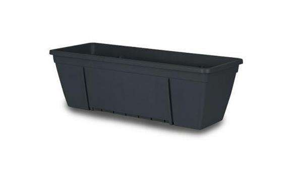 VASCHETTA RETTANGOLARE ANVERSA 50CM COLORE ANTRACITE