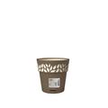 VASO OPERA DECORO CLOE 20XH19 CM TORTORA