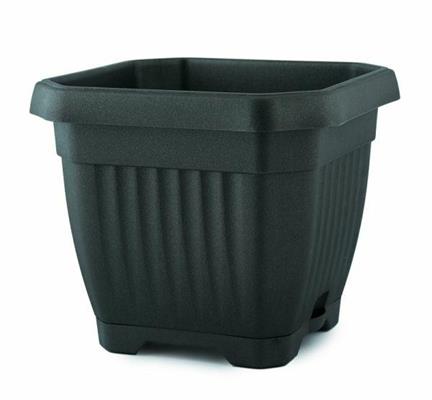 VASO OCTAGON 14X14CM COLORE ANTRACITE