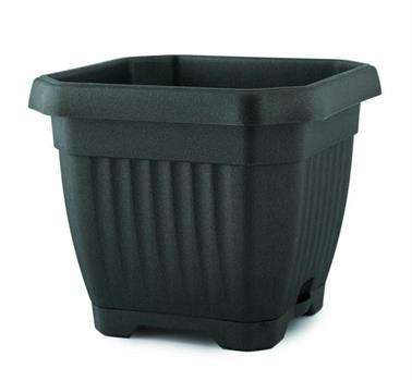 VASO OCTAGON 36X36CM COLORE ANTRACITE