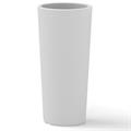 VASO TONDO ALTO CLOU H85CM COLORE BIANCO