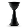 VASO A COLONNA H 70 CM COLORE ANTRACITE