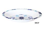 VASSOIO OVALE MELAMINA 27 CM DECORO VIETRI
