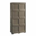 ARMADIO 4MODULI + 2PUNTALI COLORE WENGE 79X43XH164
