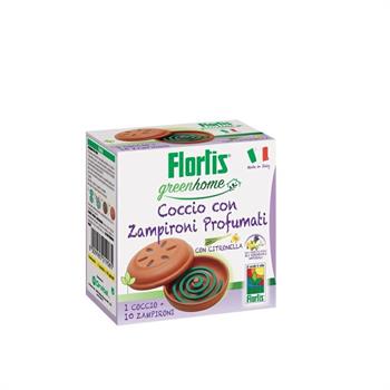 ZAMPIRONE COCCIO + 10 SPIRALI PROFUMATE