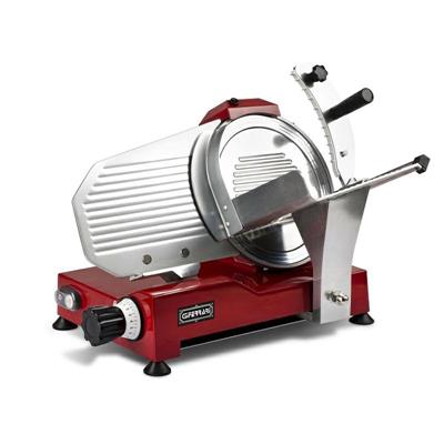 AFFETTATRICE PROFESSIONALE LAMA 25 CM 180 W ROSSO