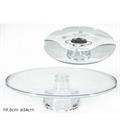 ALZATA TRASPARENTE 34 X H9,5 CM