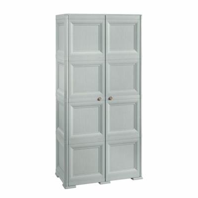 ARMADIO 4MODULI + 2PUNTALI COLORE GRIGIO 79X43XH164