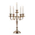 CANDELIERE METALLO GOLDEN 5 FUOCHI D. 30 X H38 CM