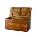 CASSAPANCA IN LEGNO 80 X 40 X 40 CM 2 COLORI ASS