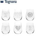 BICCHIERE VETRO ARGENTO 470 CC CONF. 6 PZ GLASS ARGENTADO