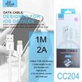 CAVO PER IPHONE 1MT 2A COLORE BIANCO