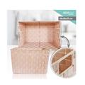 CESTO WIKER 38 X 26 X H25 CM COLORE ROSA