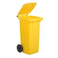 BIDONE CARRELLATO LT 120 GIALLO JCO